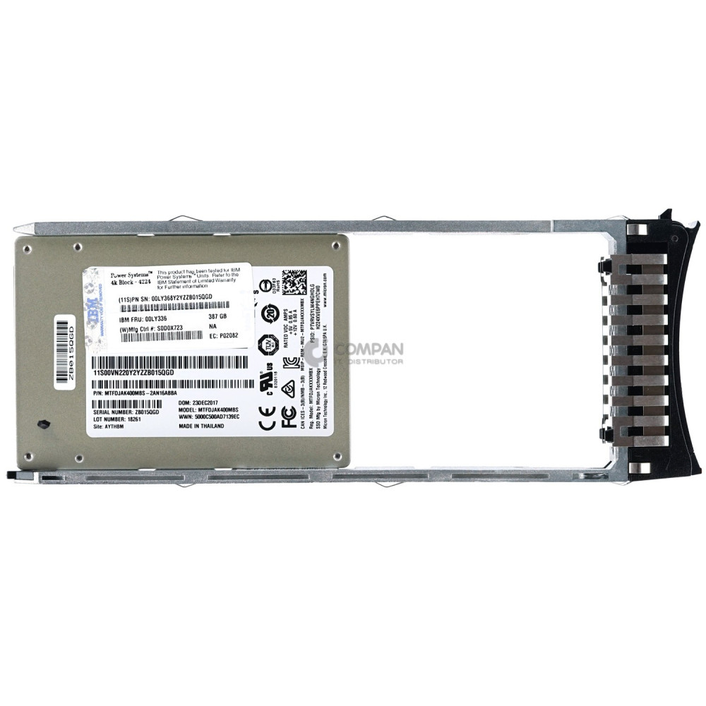 00LY336 IBM SSD 387GB SAS 12G 2.5" SFF